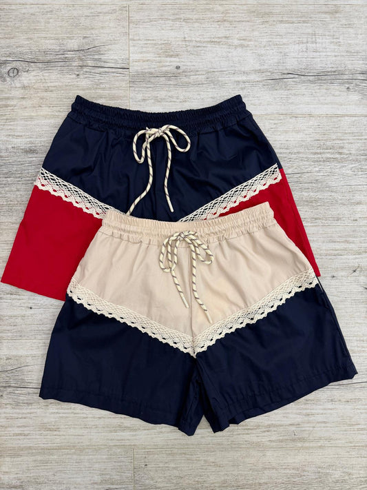 Susy Mix - Shorts Popeline Bicolor