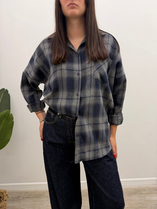 Susy Mix - Camicia Check Stampa