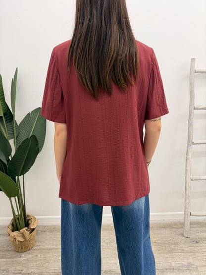 Haveone - Blazer Crinkle Manica Corta