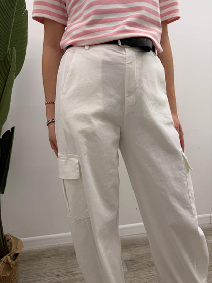 Susy Mix - Pantalone Cargo Cintura