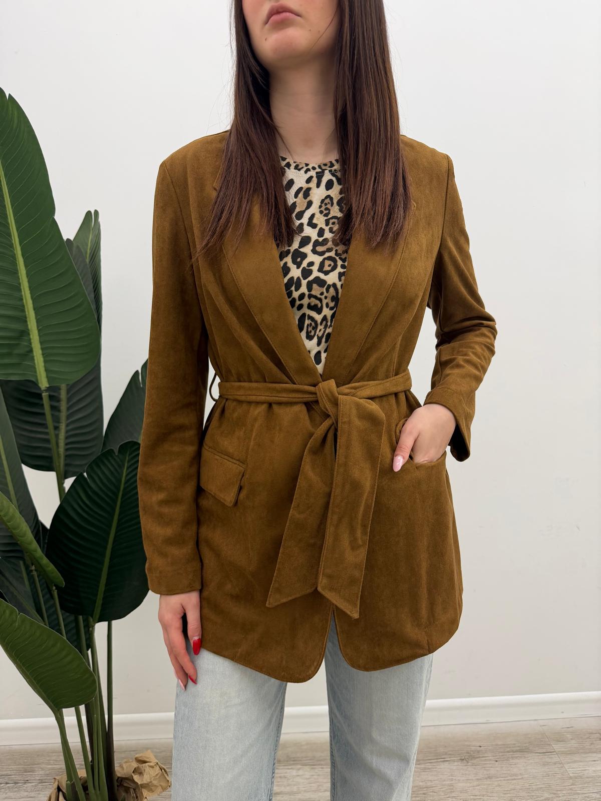 Susy Mix - Blazer Crosta Cintura