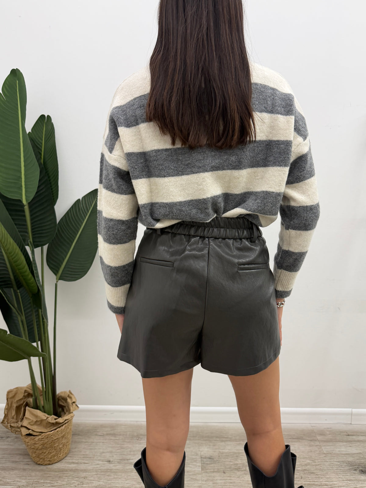 Haveone - Shorts Ecopelle