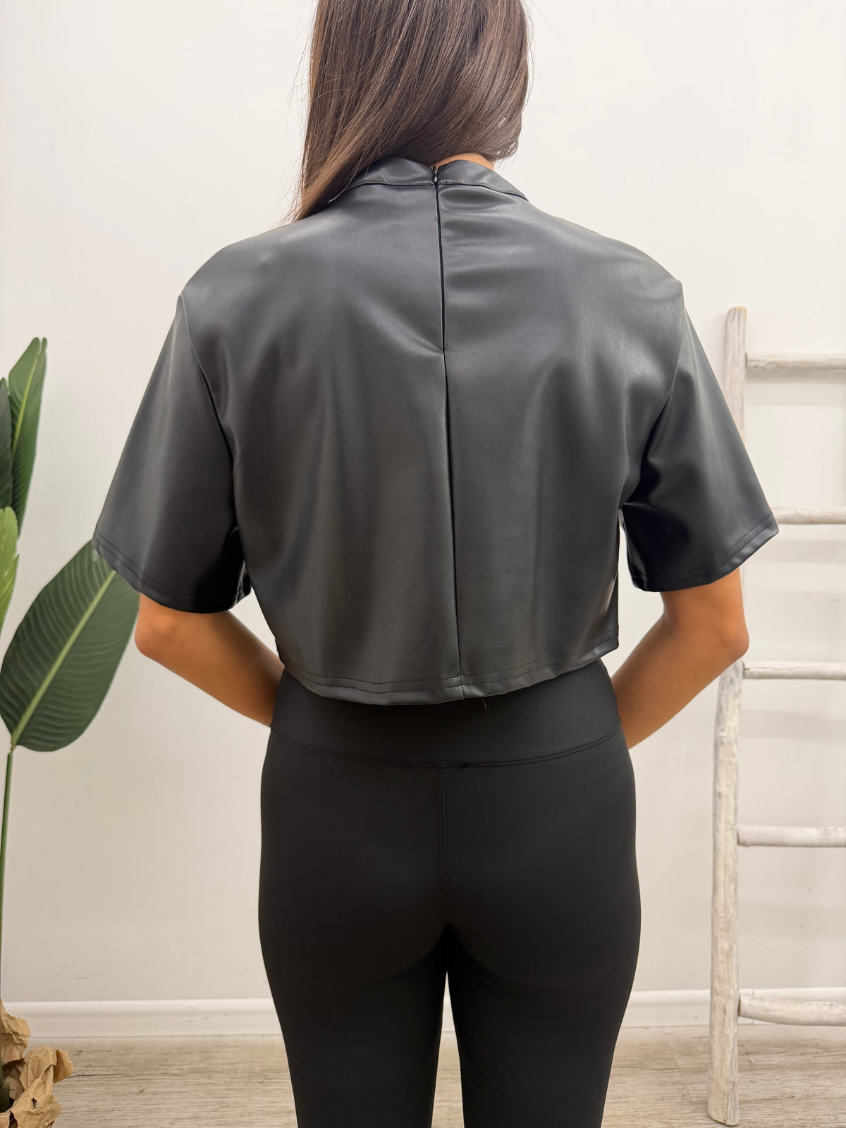 Vicolo - Blusa Ecopelle