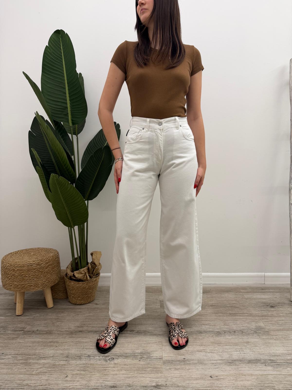 Haveone - Pantalone Bella White