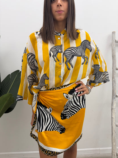 Tensione In - Camicia Riga Zebre
