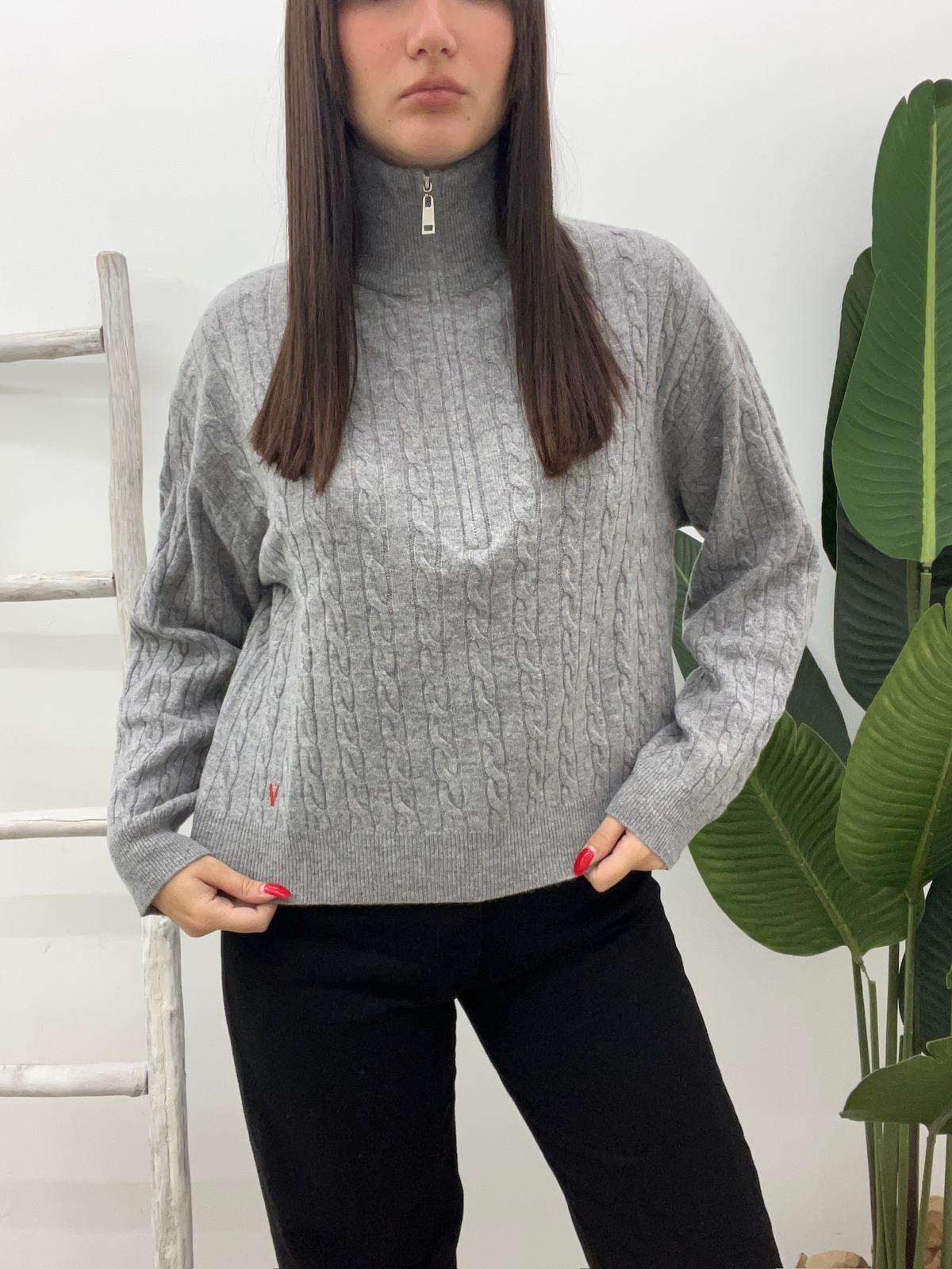 Vicolo - Pull Zip Lana