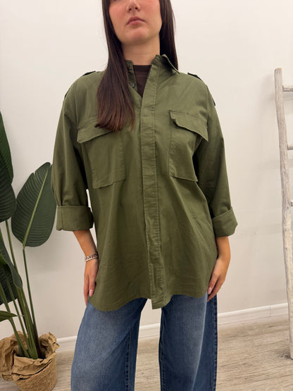 Susy Mix - Camicia Military Jewel