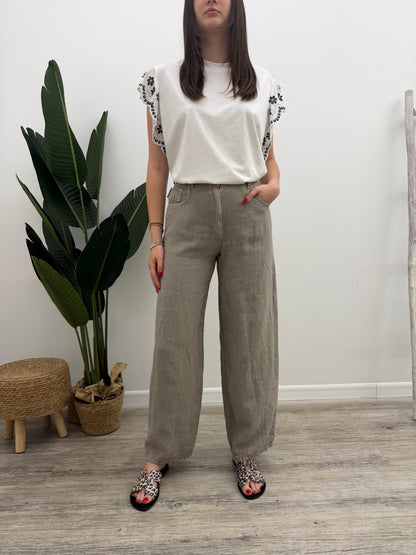 Haveone - Pantalone Bella Lino