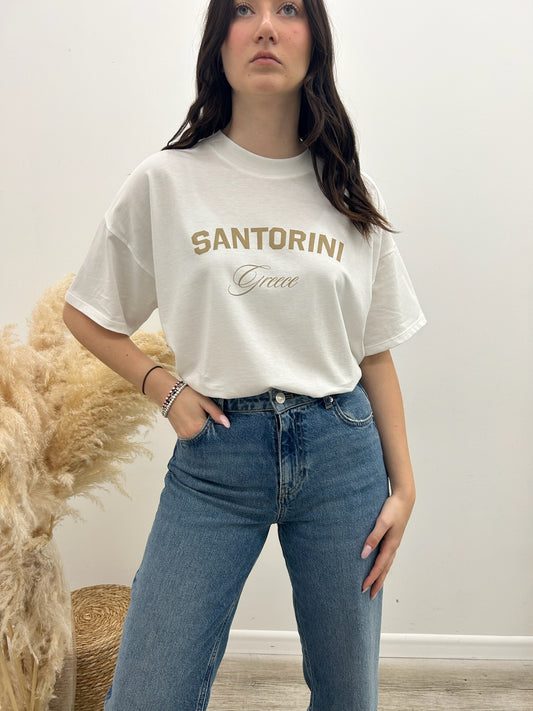 Vicolo - Tshirt Santorini