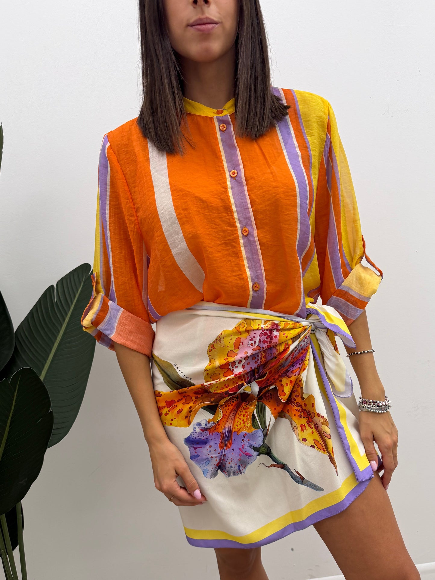 Haveone - Camicia Riga Multicolor