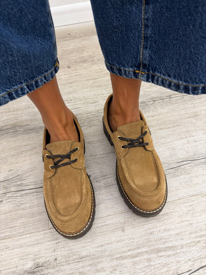 Ovyé - Mocassino Camoscio