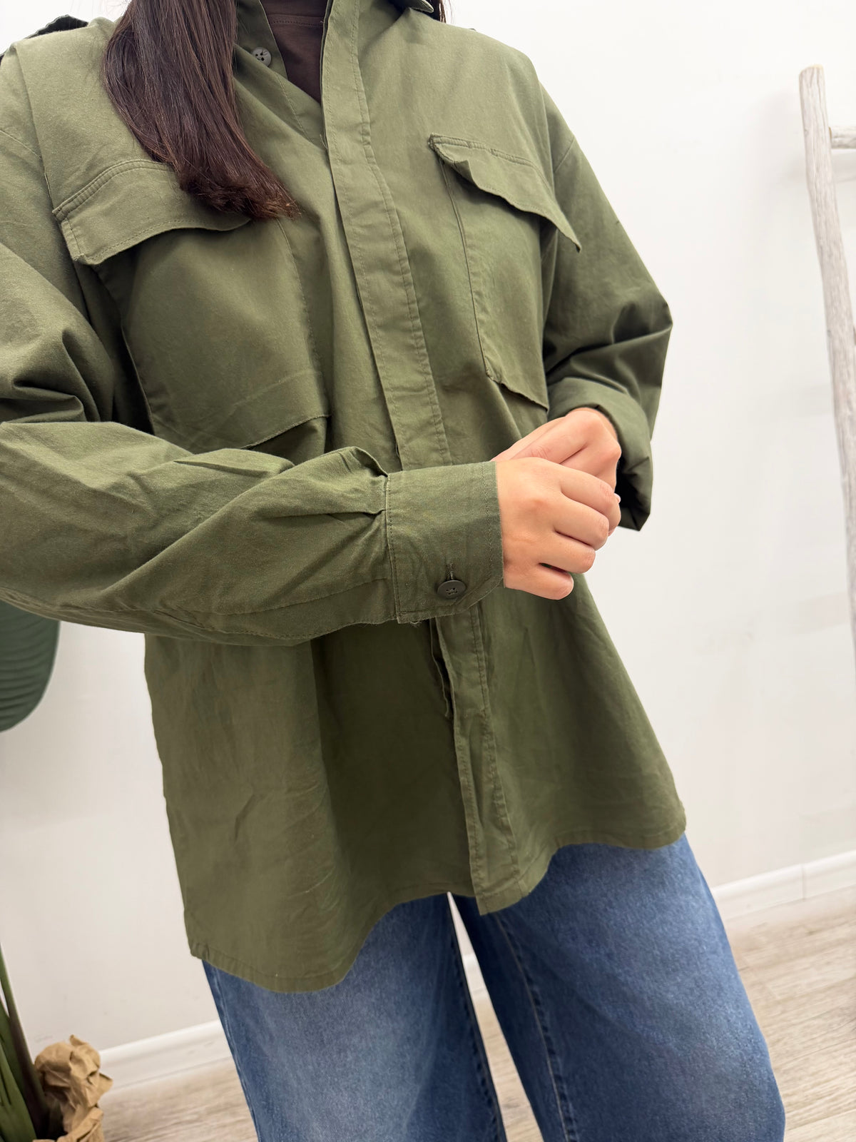 Susy Mix - Camicia Military Jewel