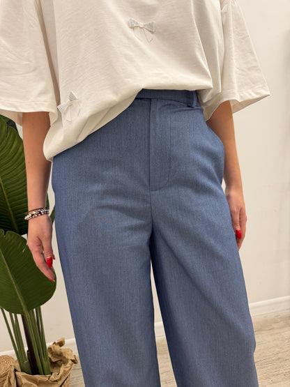 Haveone - Pantalone Palazzo Dritto