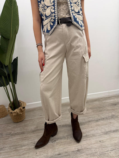 Susy Mix - Pantalone Cargo Cintura