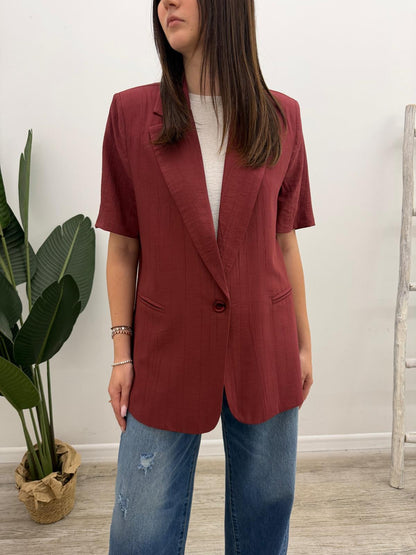 Haveone - Blazer Crinkle Manica Corta