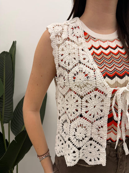 Susy Mix - Gilet Crochet