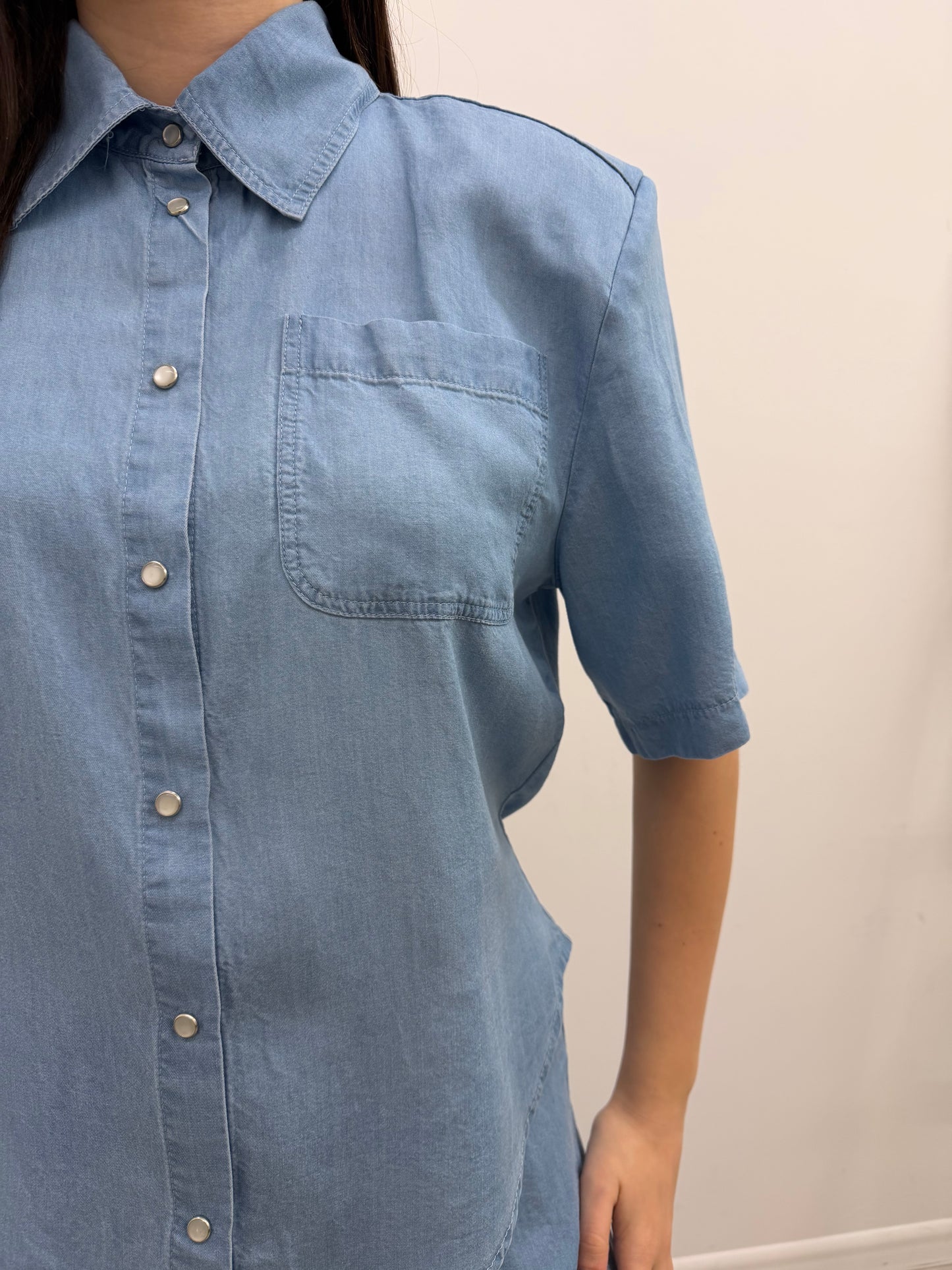 Haveone - Camicia Chambray Spalline