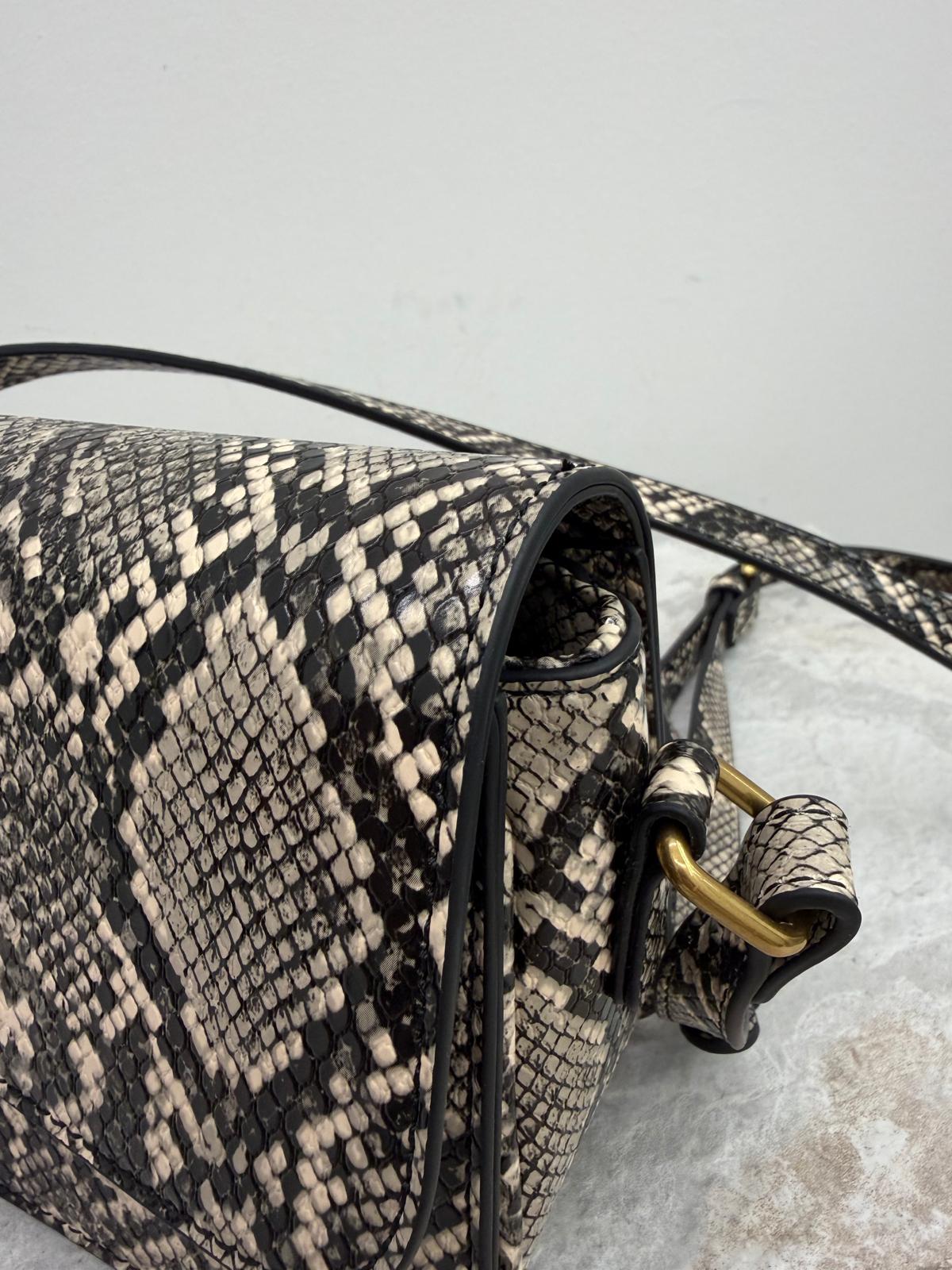 Vicolo - Borsa V-Lock Pitonata