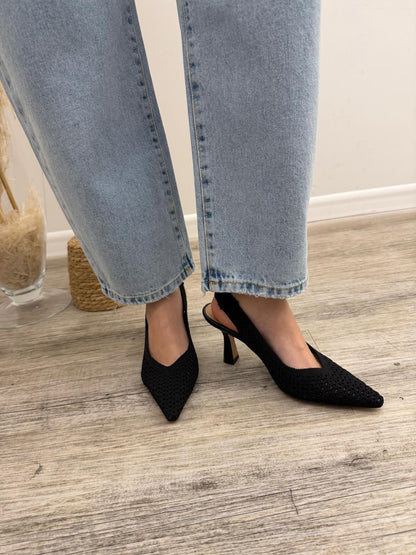 Ovyé - Slingback Macramè