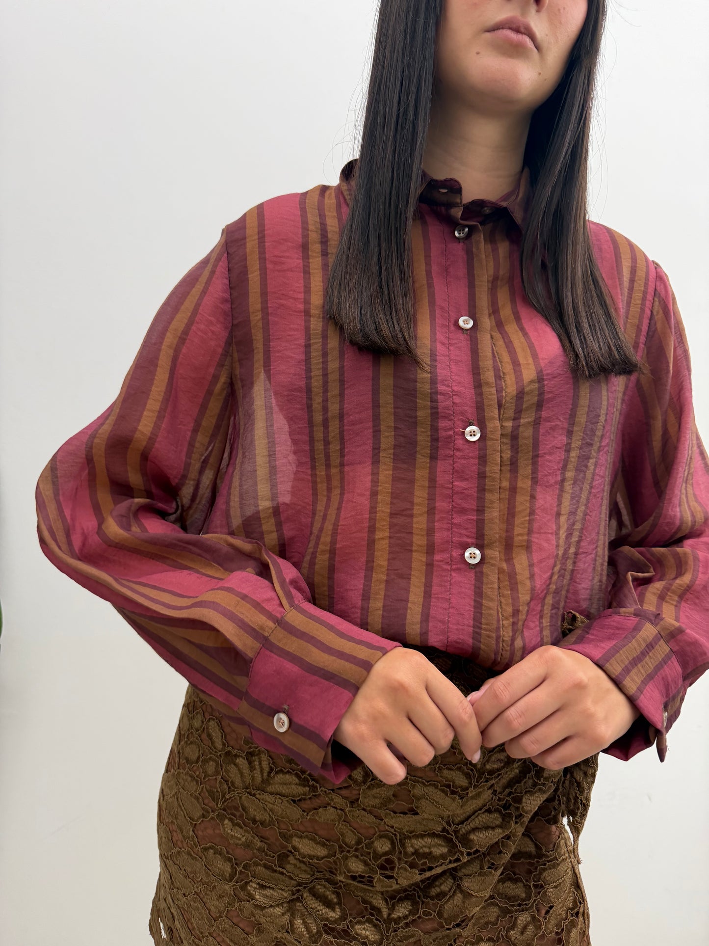 Haveone - Camicia Riga Amarena