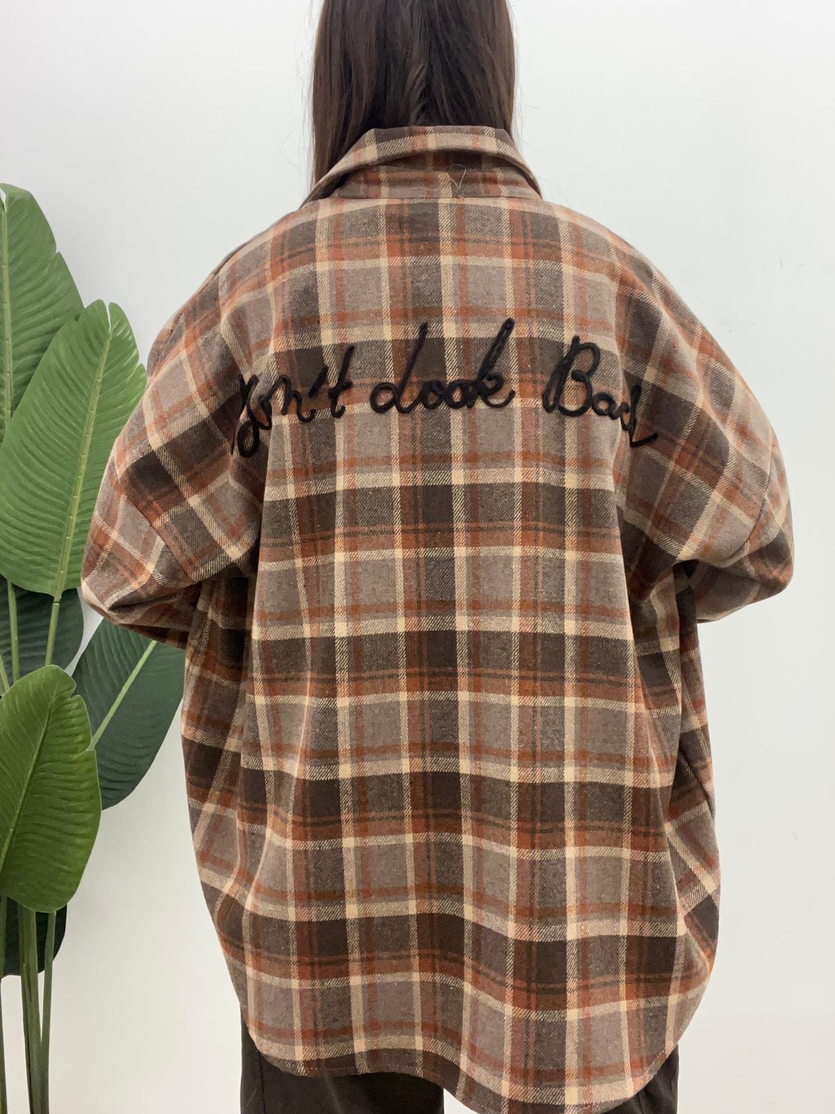 Susy Mix - Camicia Check Ricamo