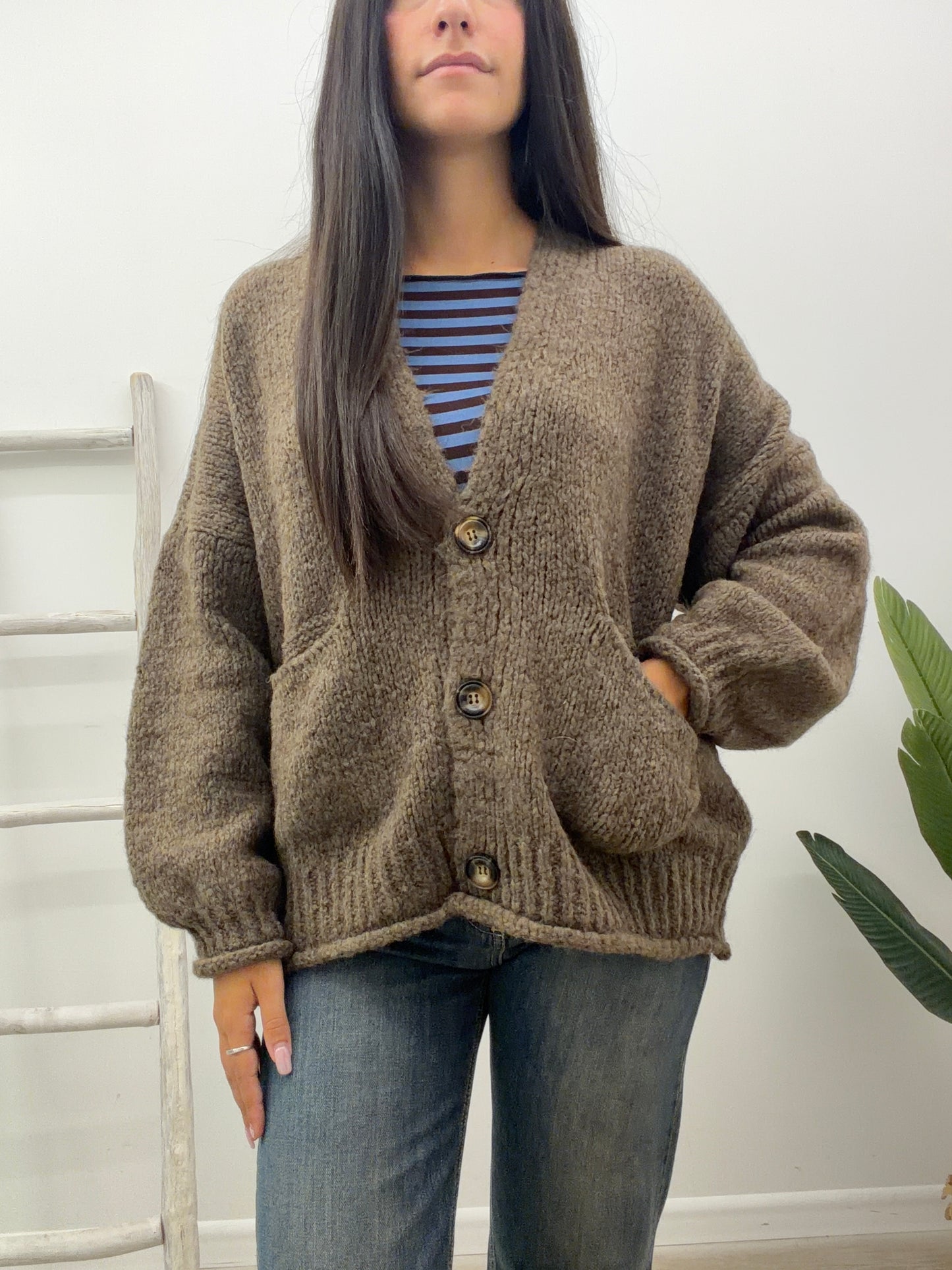 Haveone - Cardigan Bottoni