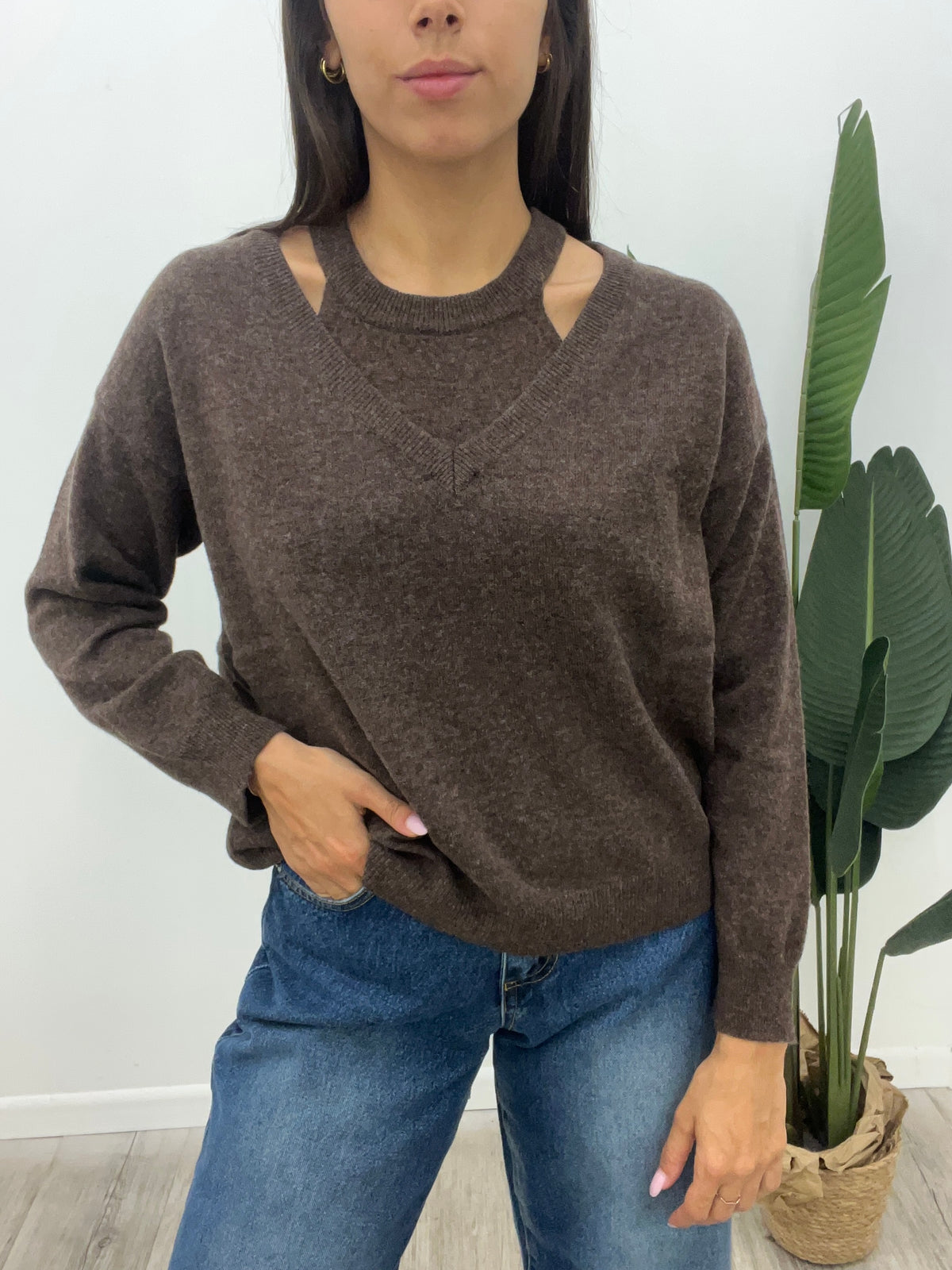Haveone - Twin Set Pull a V+Top