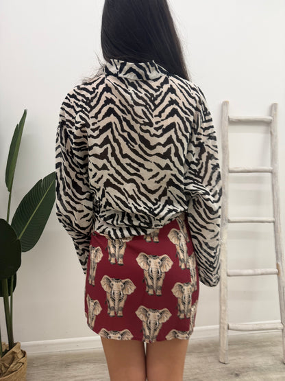 Tensione In - Camicia Zebrata