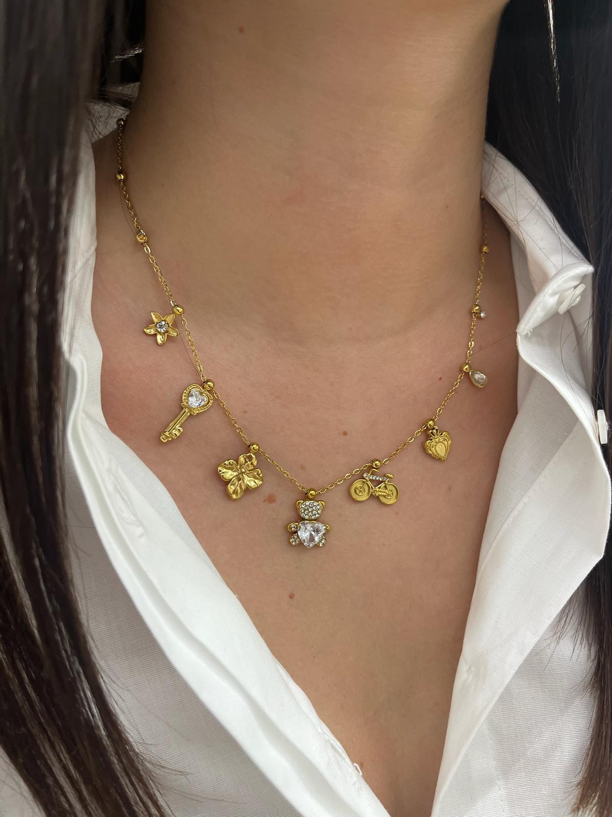Susy Mix - Collana Charms
