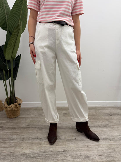 Susy Mix - Pantalone Cargo Cintura
