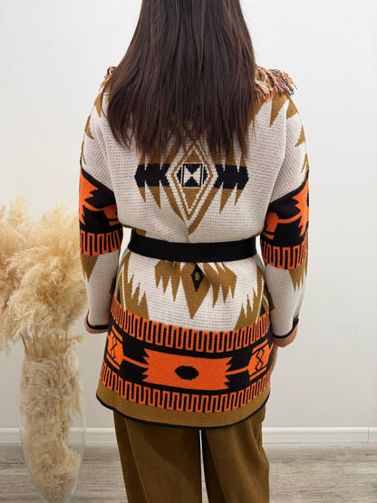 Vicolo - Cardigan Alanui Frangette