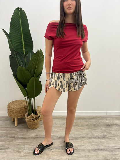 Vicolo - Shorts Paisley