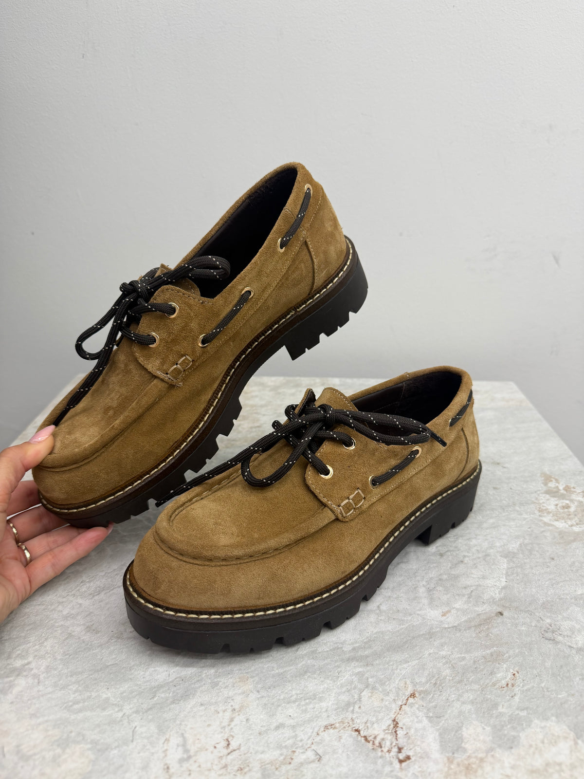 Ovyé - Mocassino Camoscio