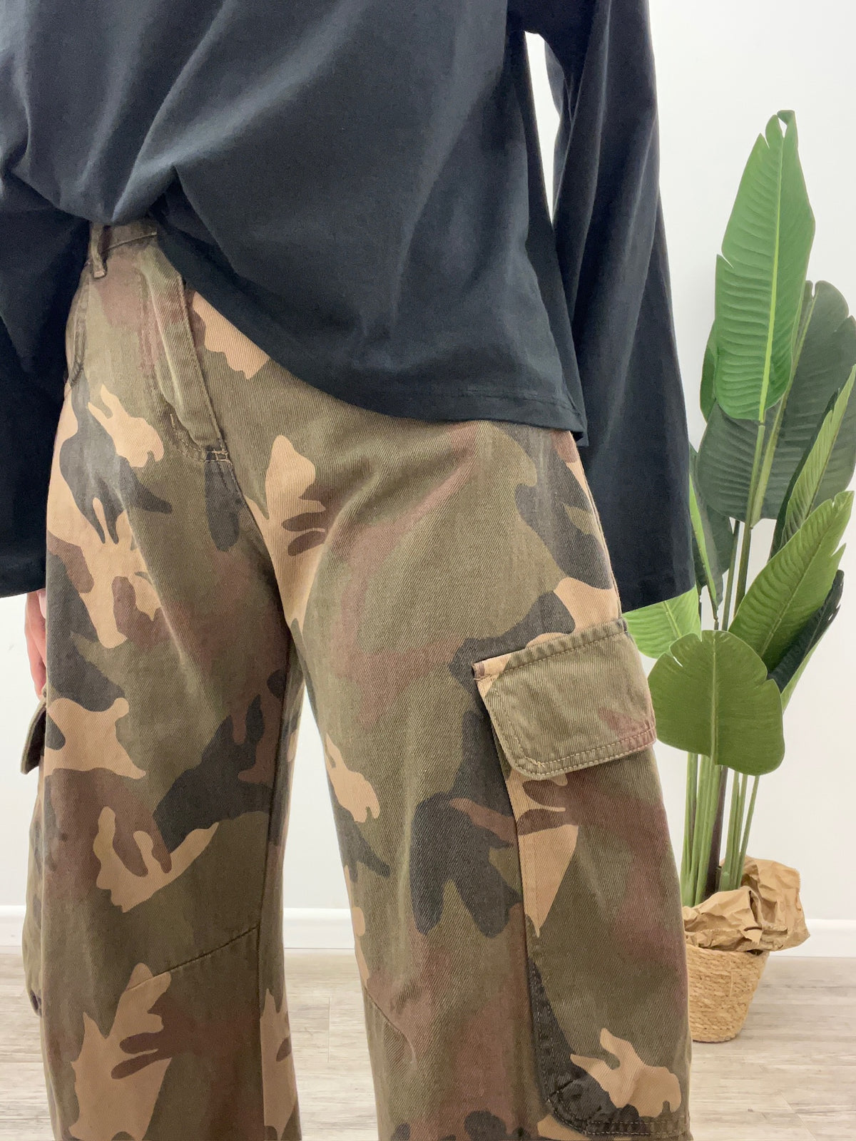 Haveone - Pantalone Cargo Camo
