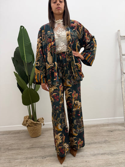 Haveone - Pantalone Stampa Cina