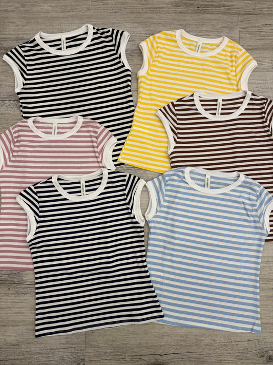 Tensione In - Tshirt Costina Rigata