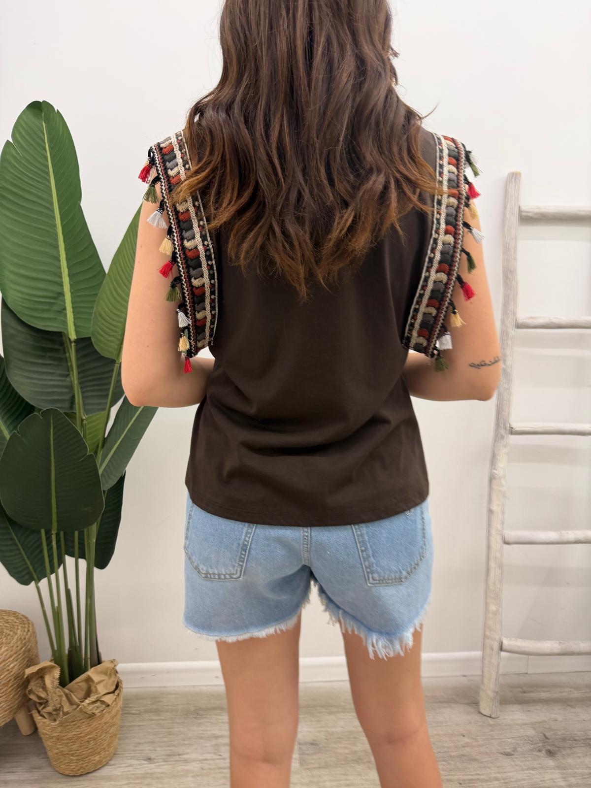 Susy Mix - Tshirt Passamaneria Nappine