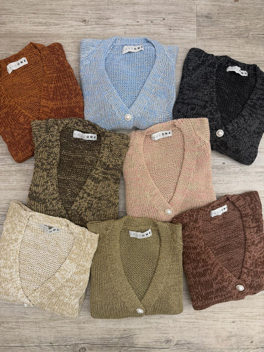 Haveone - Cardigan Gioiello Lurex