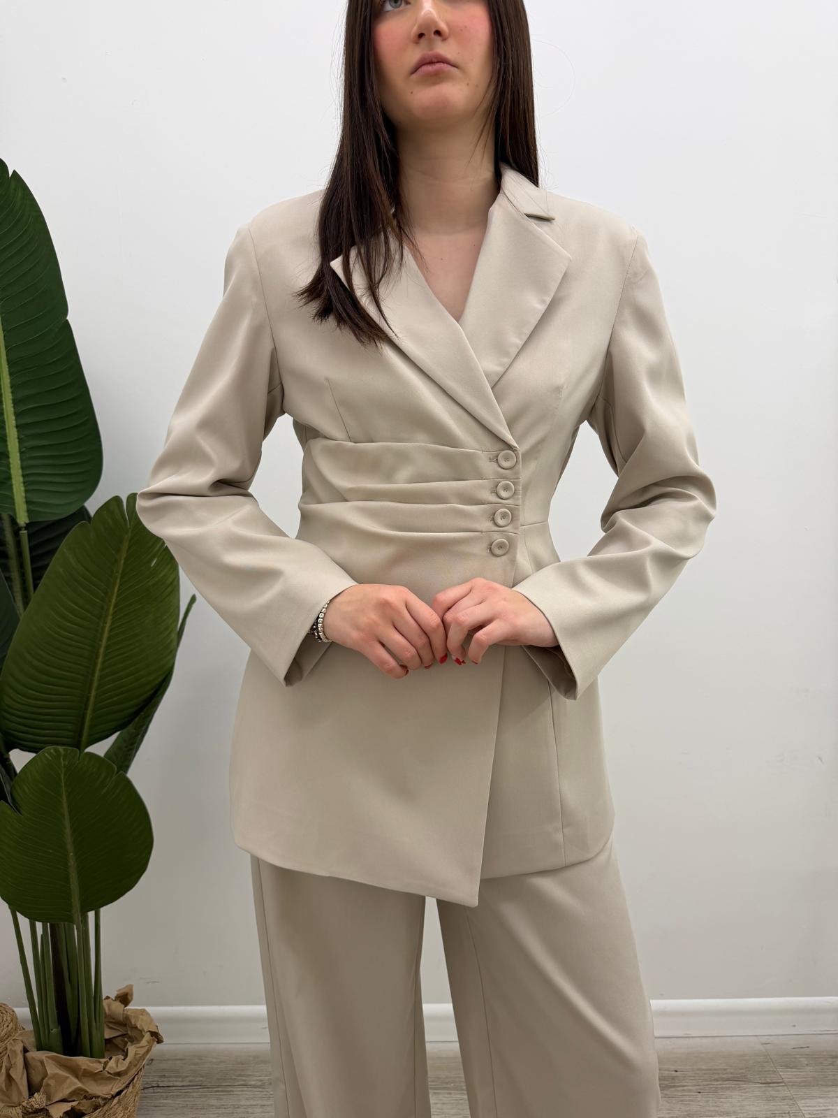 Haveone - Blazer Bottoni Arriccio