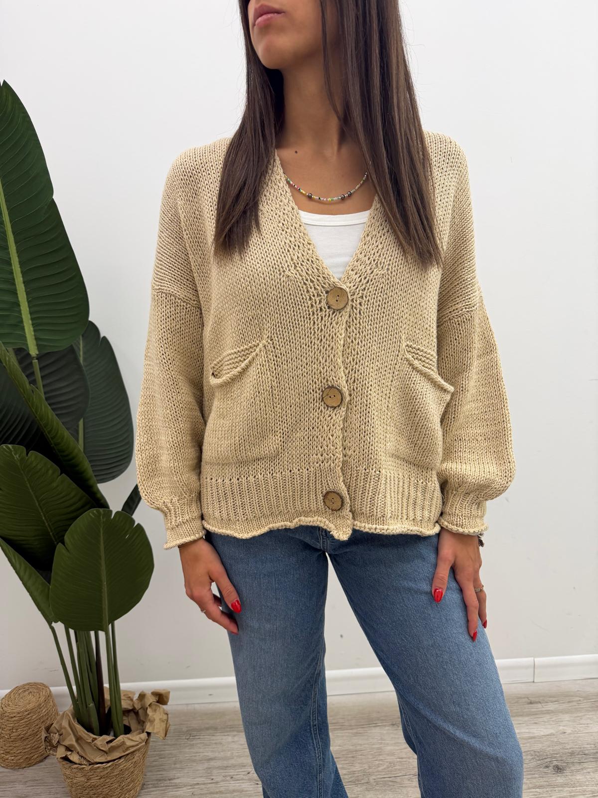 Haveone - Cardigan Bottoni