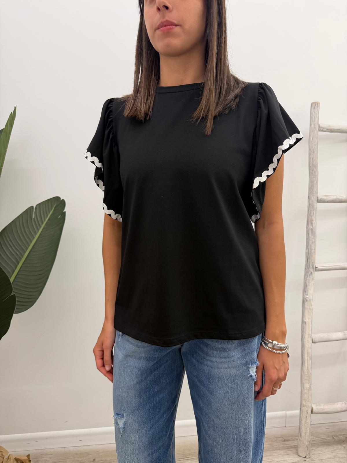 Susy Mix - Tshirt Volant Onde