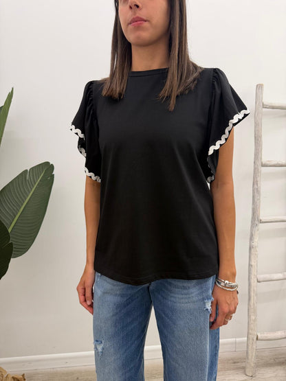 Susy Mix - Tshirt Volant Onde