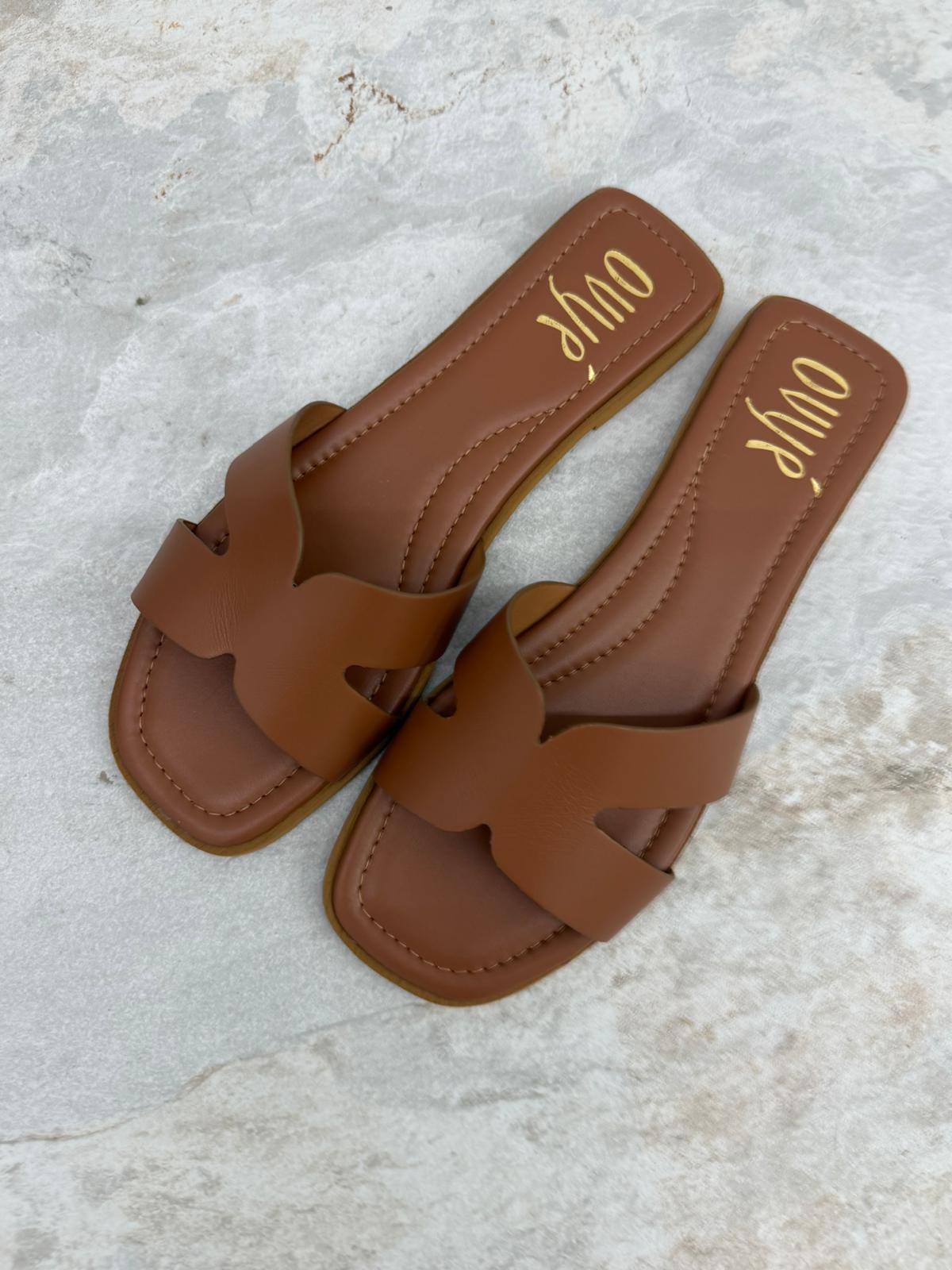 Ovyé - Ciabatta Flat Pelle