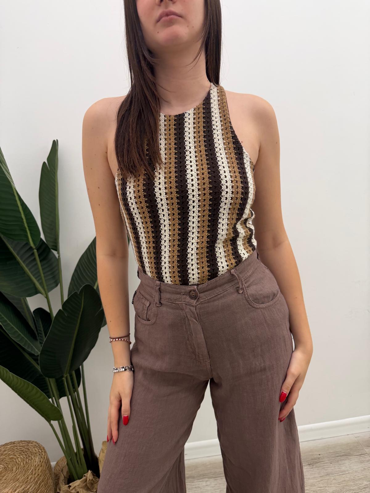 Haveone - Top Canotta Crochet