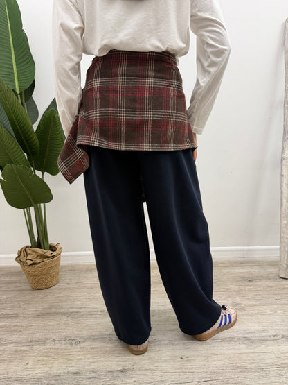 Haveone - Pantalone Inserto Check