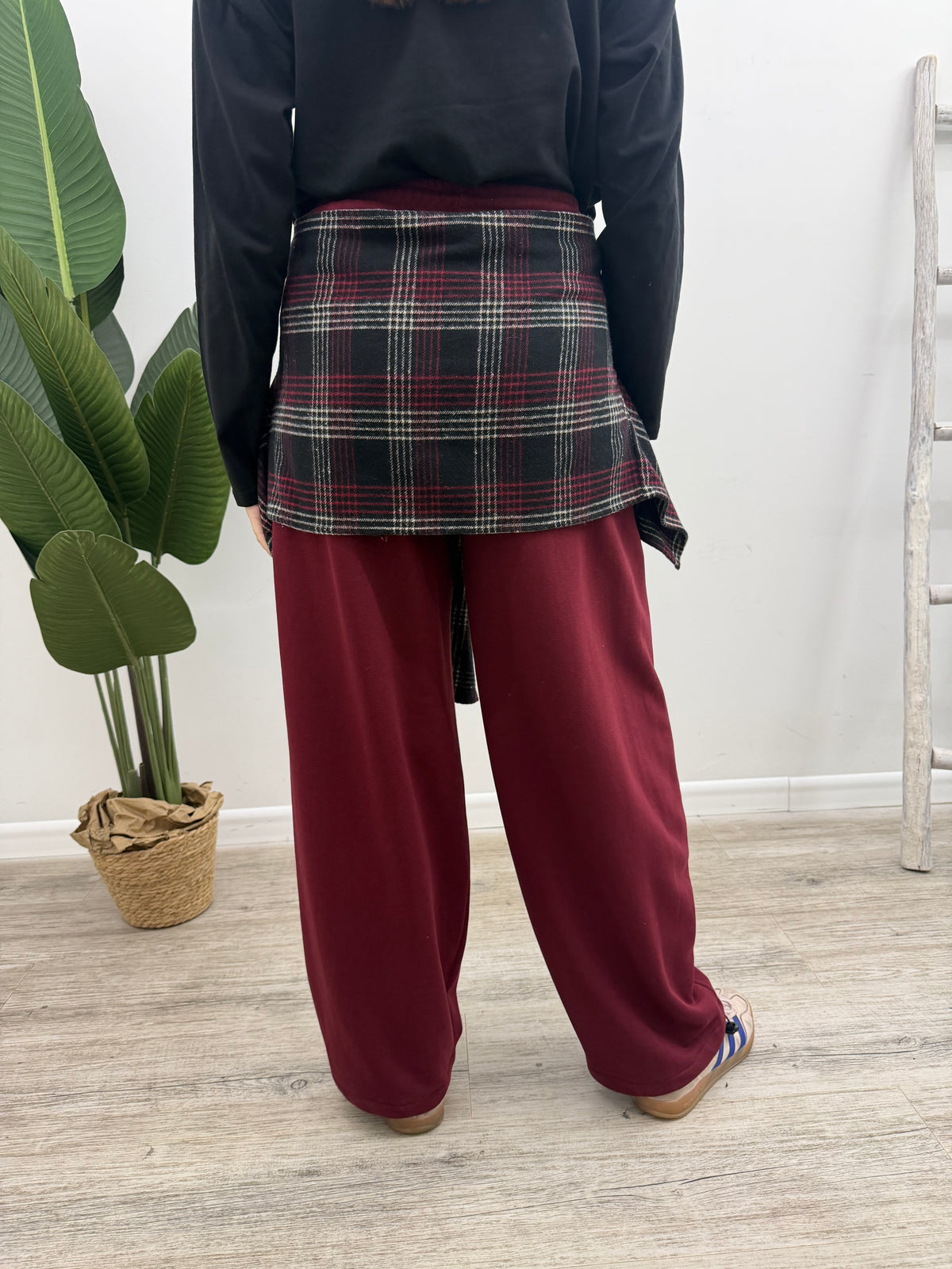 Haveone - Pantalone Inserto Check