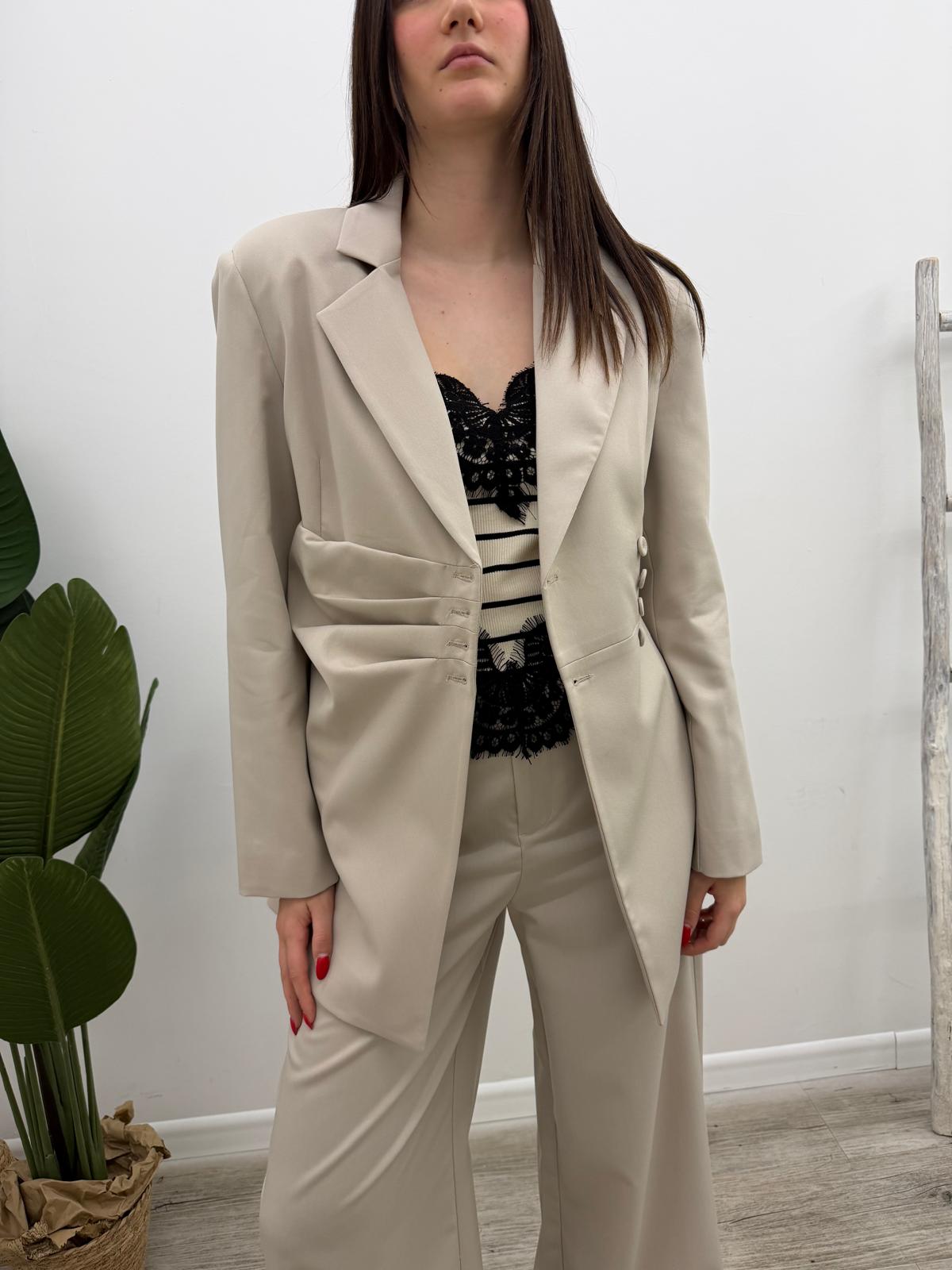 Haveone - Blazer Bottoni Arriccio