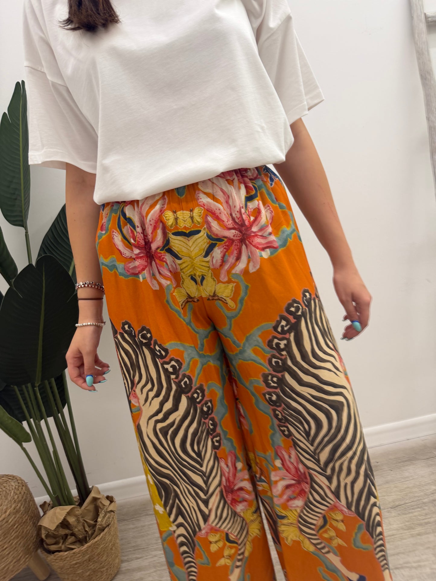 Haveone - Pantalone Eden Zebra