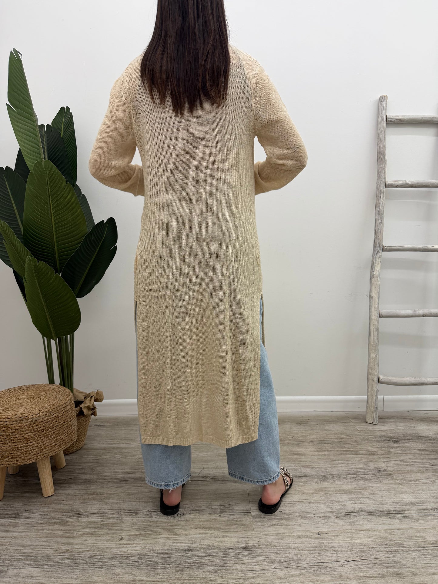 Vicolo - Cardigan Lungo Spacchi