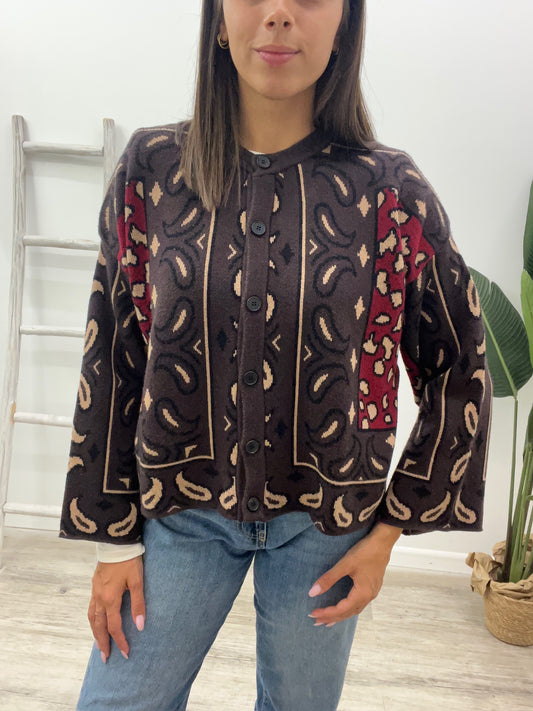 Vicolo - Cardigan Jacquard